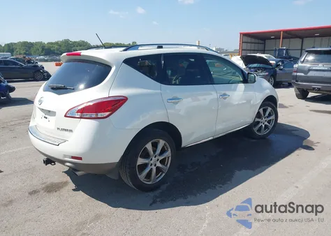 2012 Nissan Murano S/Sl/Le из США, поврежденный, VIN JN8AZ1MU9CW119510